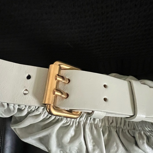 Marc by Marc Jacobs Monogram Hobo Bag - Bone/Gray Leather - Picture 11 of 12